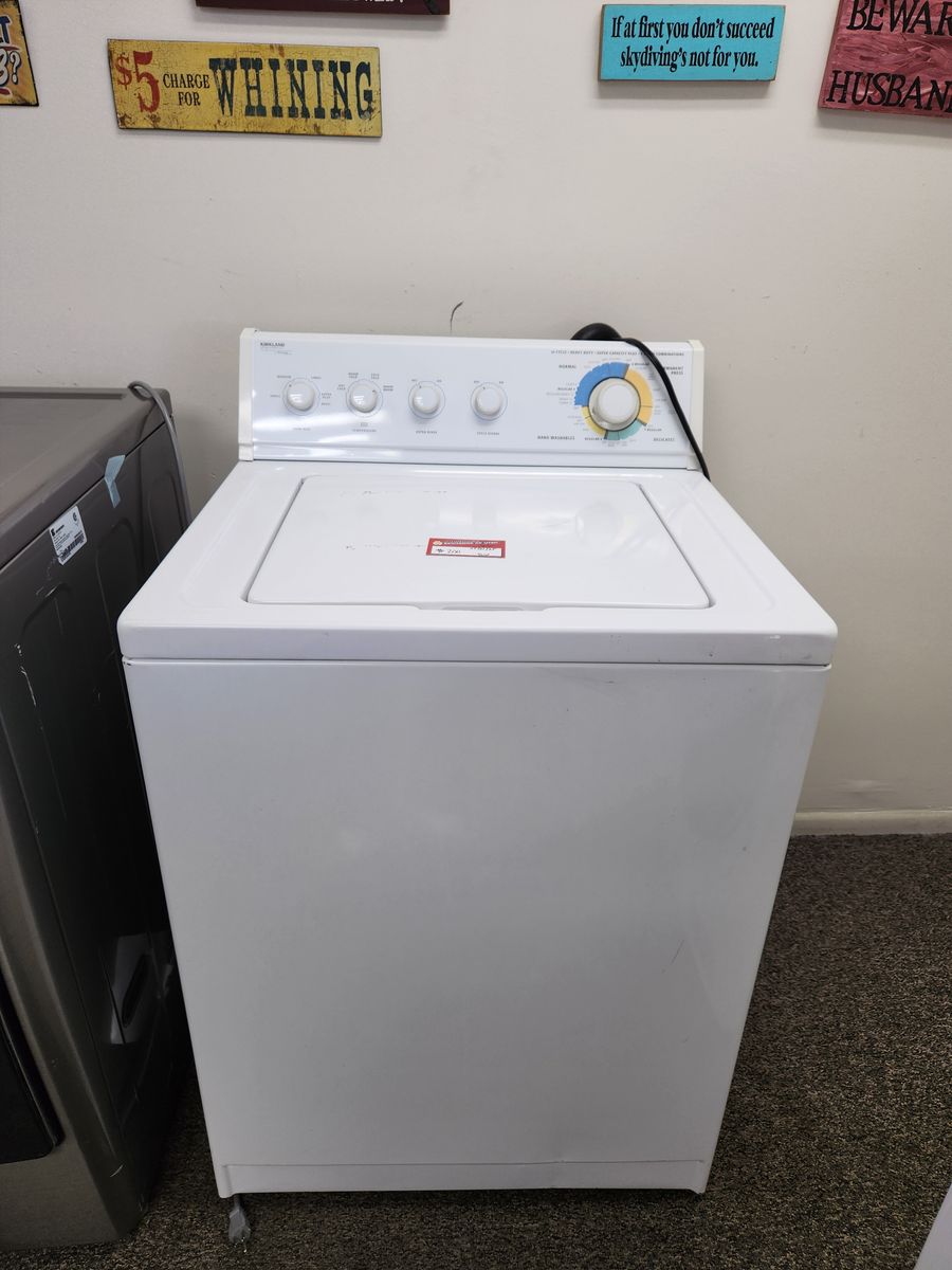 NICE KIRKLAND TOPLOAD WASHER! W-WARRANTY