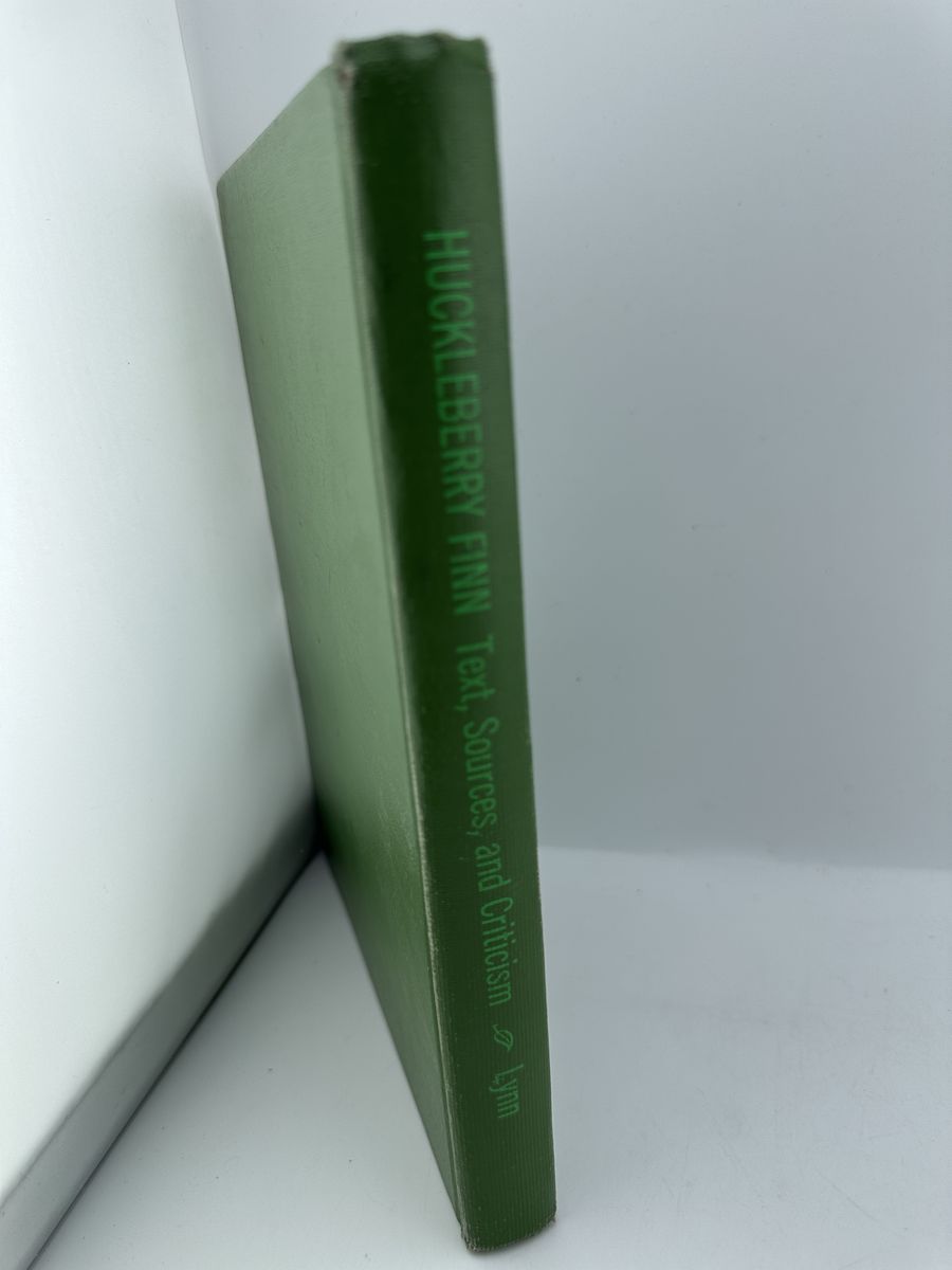 Huckleberry Finn Text Sources & Criticism Kenneth S Lynn HC Vintage HBJ