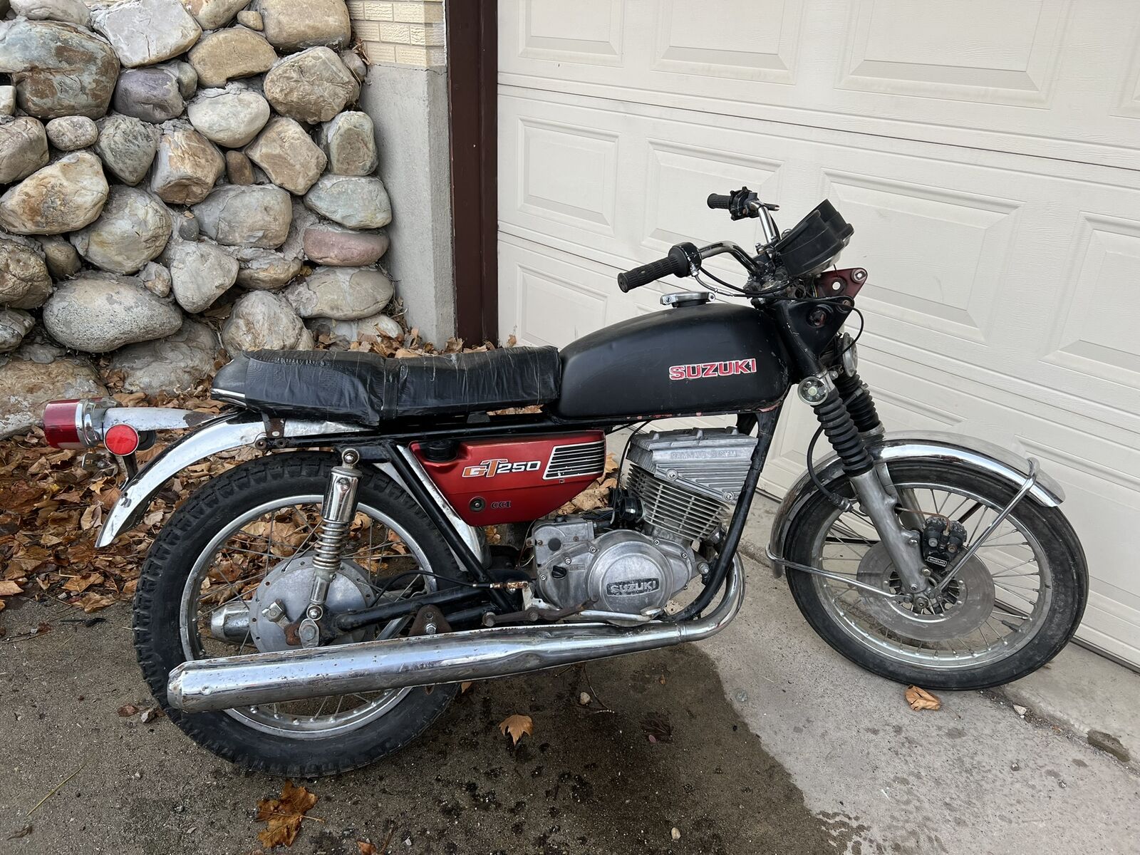 Trade 1972 Suzuki GT250 for 2006 CRF100 or similar bike.