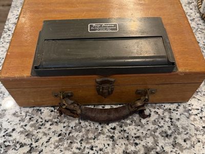 Antique fingerprint kit