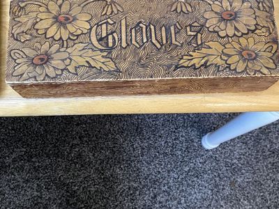 Antique Glove Box