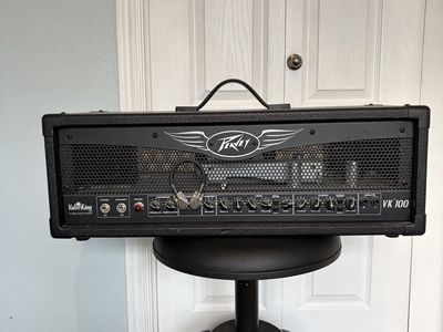 Peavey ValveKing and Peavey 215 Bass cab with Black Widow Speakers