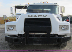 Vintage 1988 Mack DM600 Dumpster Truck