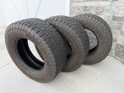 Three Truck Tires LT295/70R18 Excellent Condition $75 each