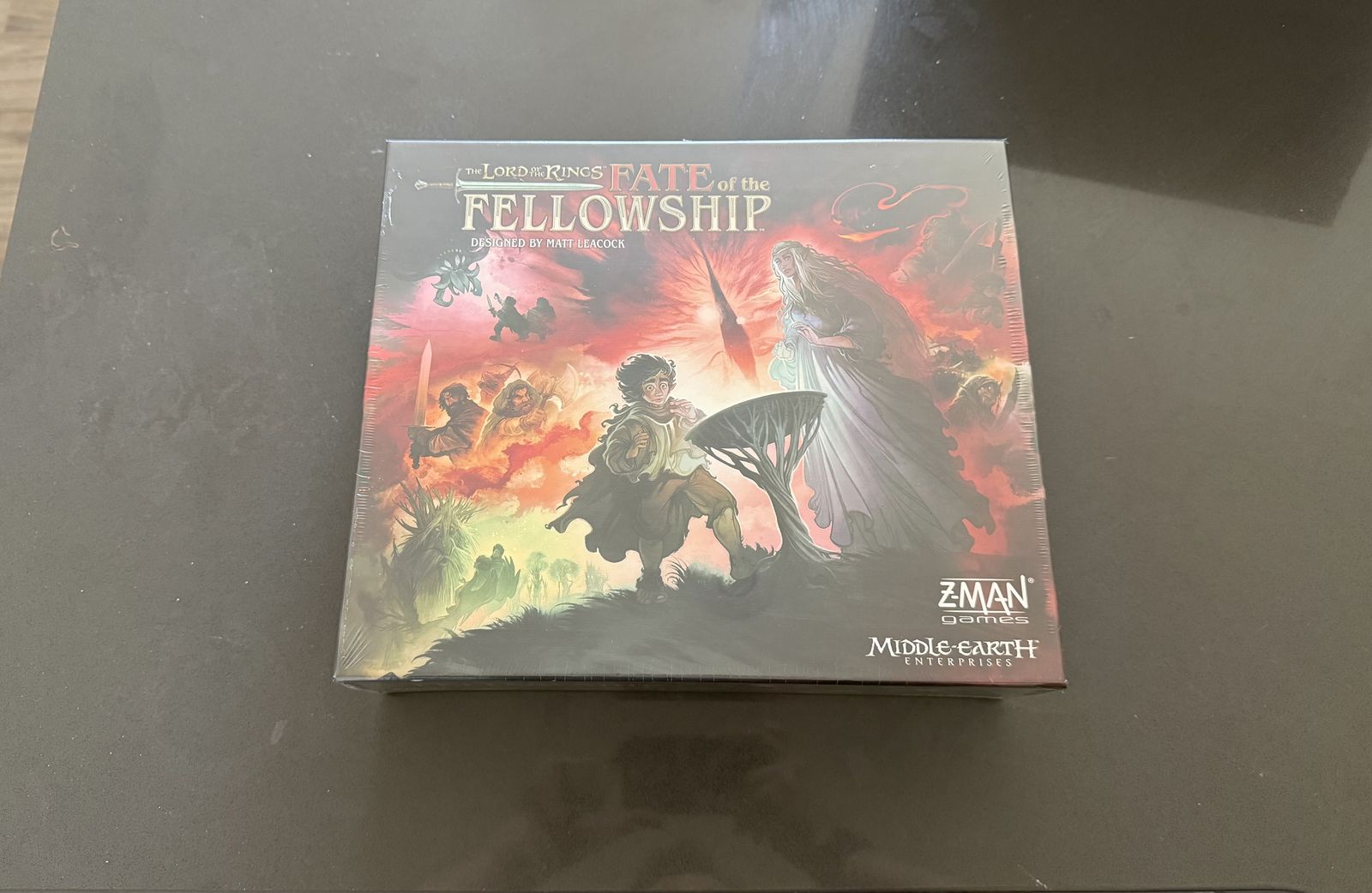 The Lord of the Rings: Fate of the Fellowship Board Game - Z-Man Games New Sealed