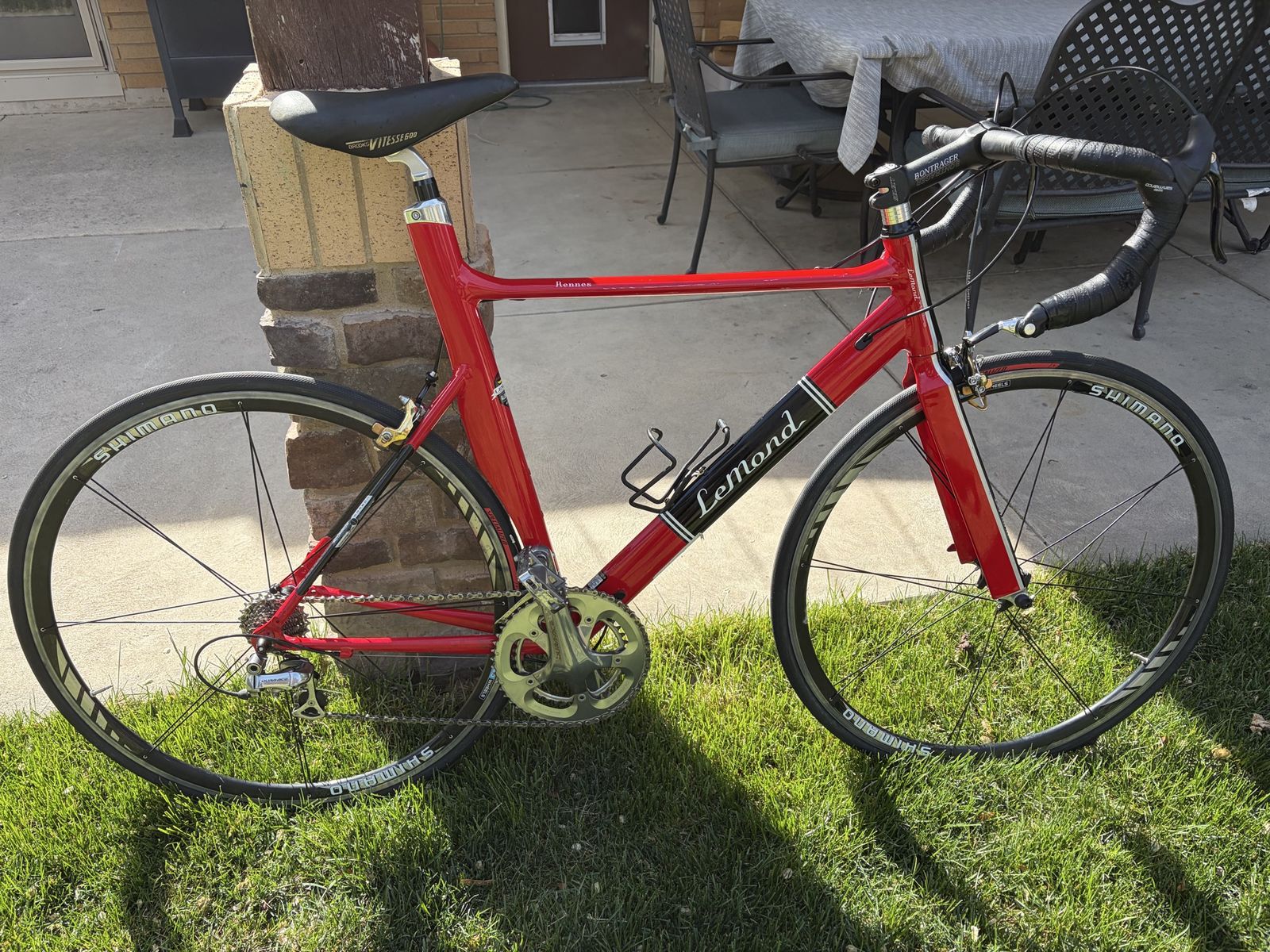 57 inch lemond commuter bike with dura ace