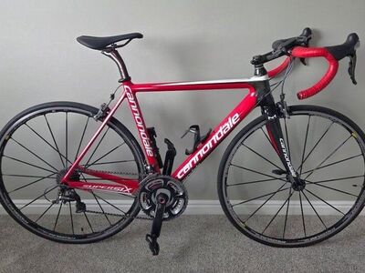 $6500 Cannondale SuperSix Hi-Mod 1 - full Dura Ace - full Carbon 52cm Super Six 50cm