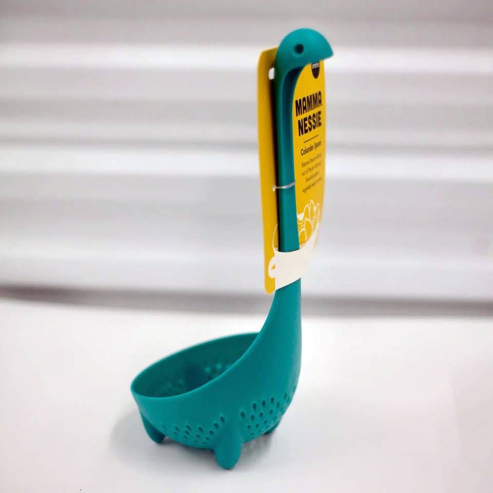 Kitchen Utensils - Fun Colander Spoon "Mama Nessie"