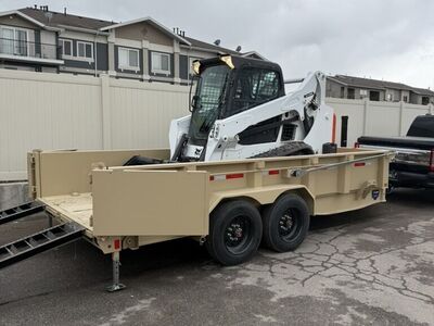 Skid Steer + 7x14 Dump Trailer Rental – Complete Dirt Work Setup - 6 hour option
