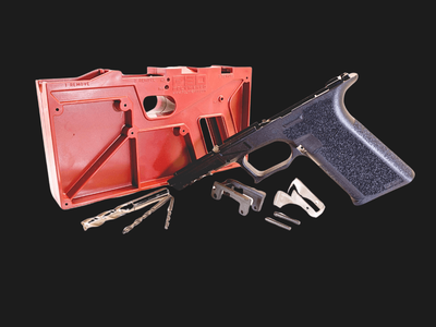 Polymer 80 p80 PF940C with jig Glock 19 23 9mm 40 S&W 76%