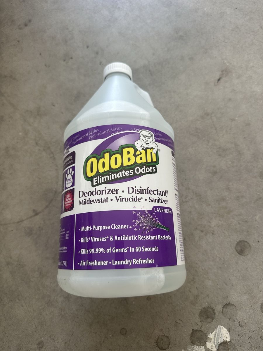 OdoBan Lavender Disinfectant and Odor Eliminator 1 Gallon Jug