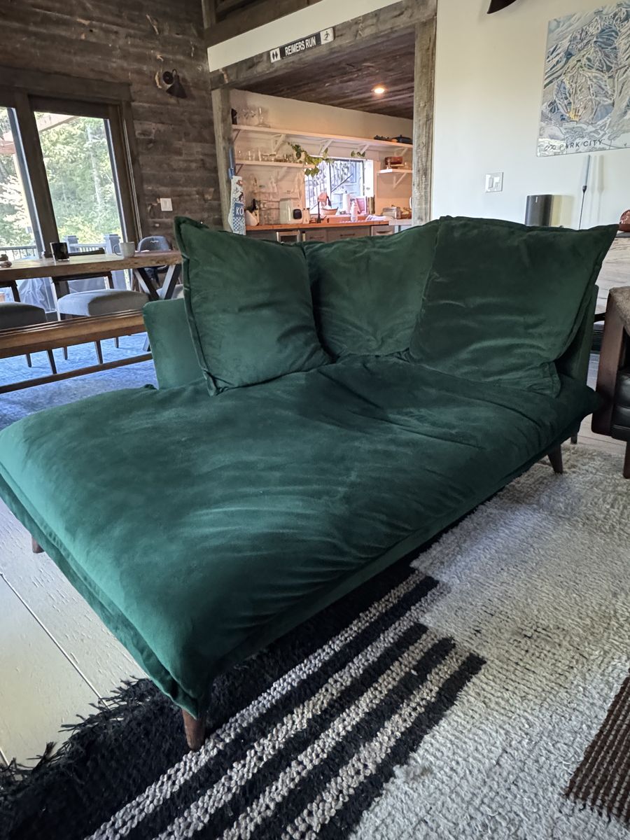 Green Chaise