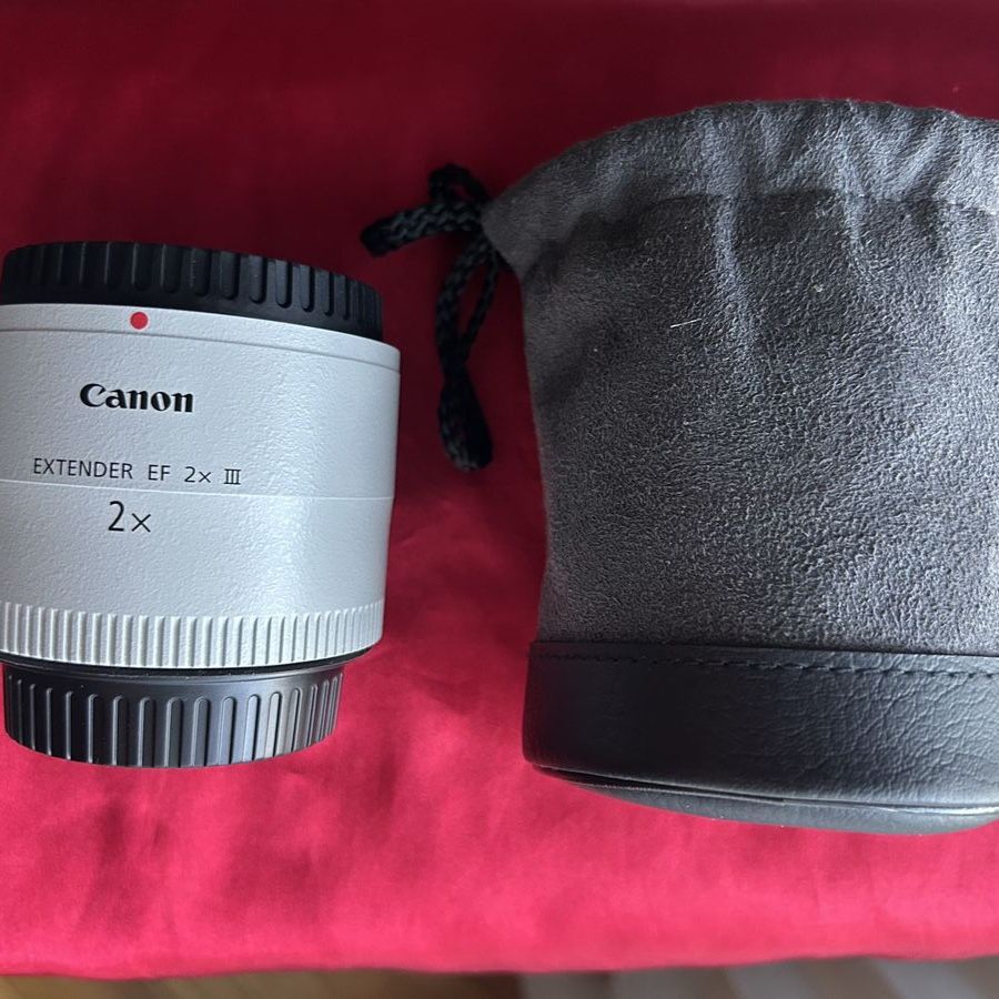 Excellent Canon Extender EF 2x III Teleconverter Camera Lens From JAPAN
