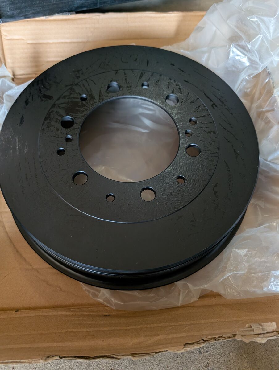 Set of 2 Dynamic Friction Company True Balanced Brake Drum 365-76042| Fits 2005-2023 Toyota Tacoma