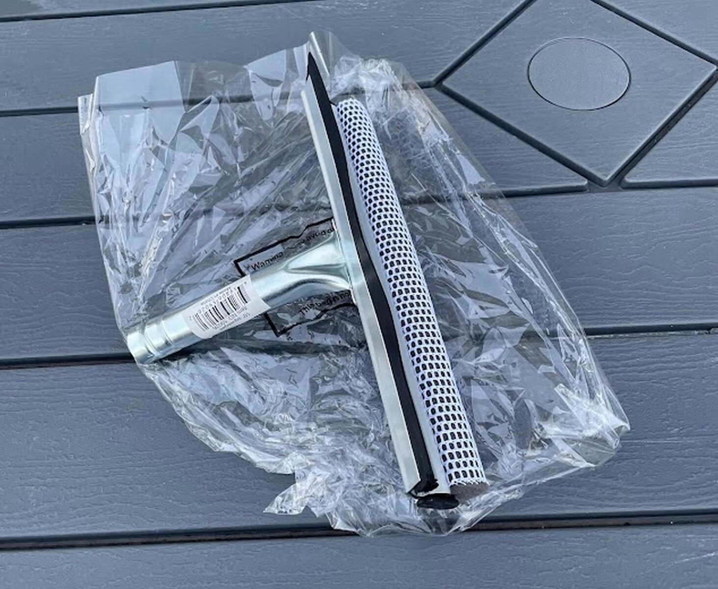 Mallory 12-810NYU Heavy-Duty Zinc-Plated Squeegee with 10" Head