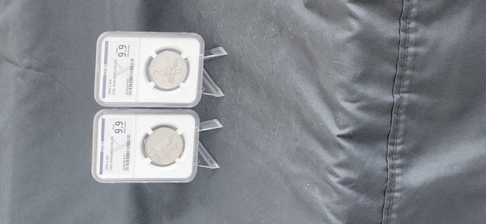 1995 S 50C Half Dollar CIVIL WAR BATTLEFIELDS NGCX Proof 9.9 Ultra Cameo