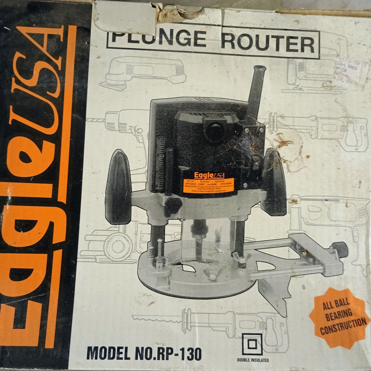 Eagle USA Plunge router & Carbide bits