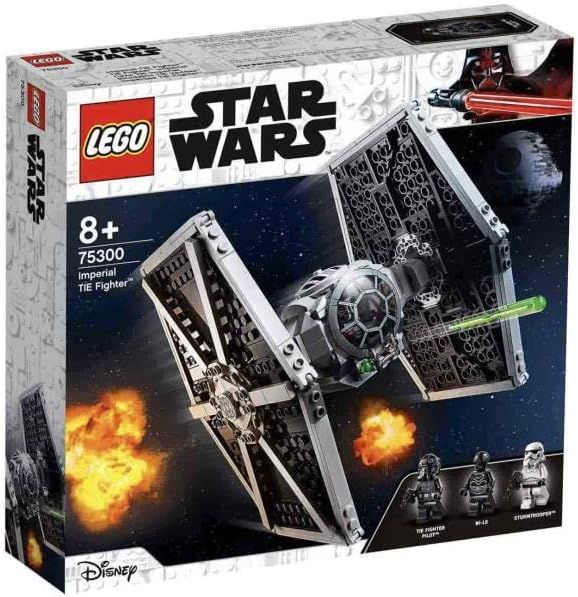 LEGO Star Wars 75300 TIE Fighter Impérial, Jouet, Vaisseau Spatial, Minifigurines, Skywalker