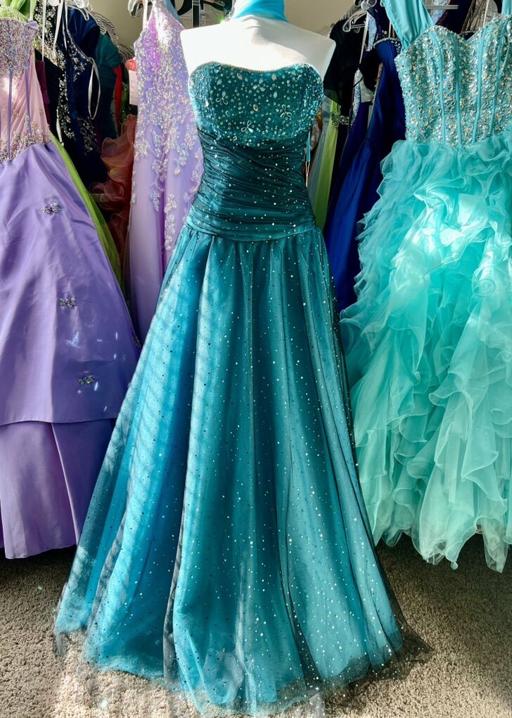 Formal Blue Gown