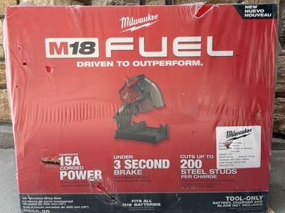 NEW M18 FUEL 18-Volt Lithium-Ion Brushless Cordless 14 in. Abrasive Cut-Off Saw (Tool-Only)
