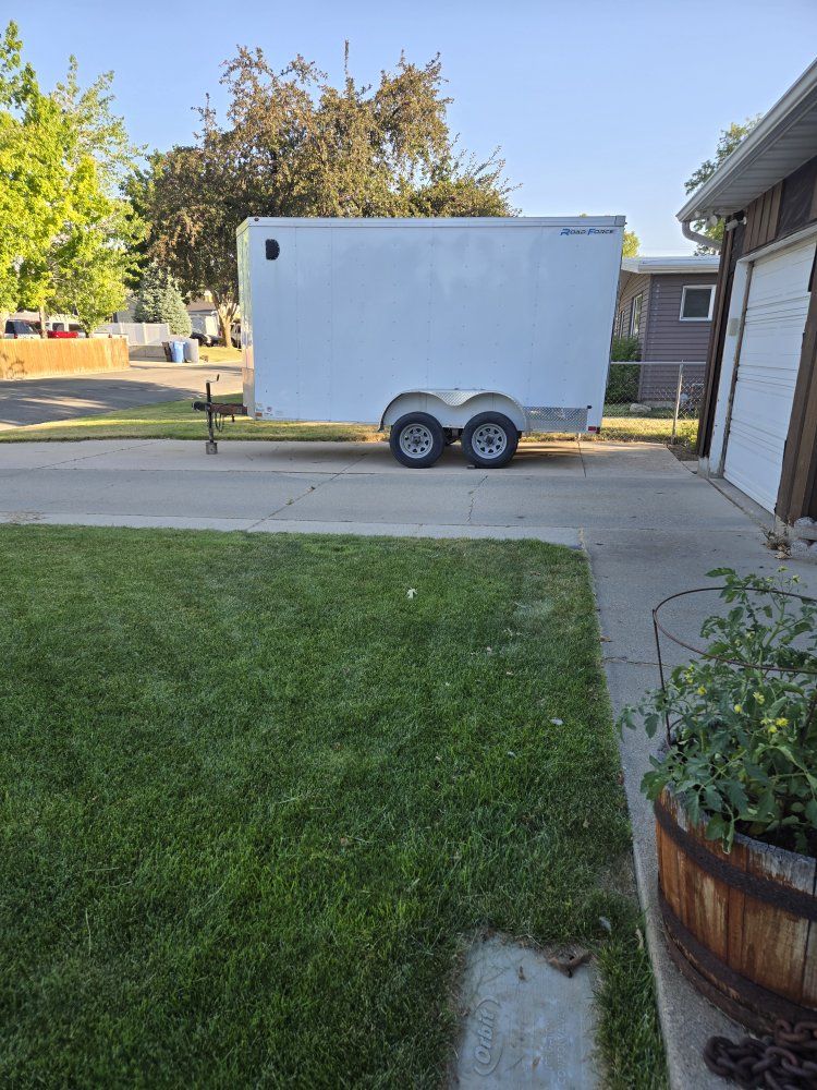 enclosed trailer
