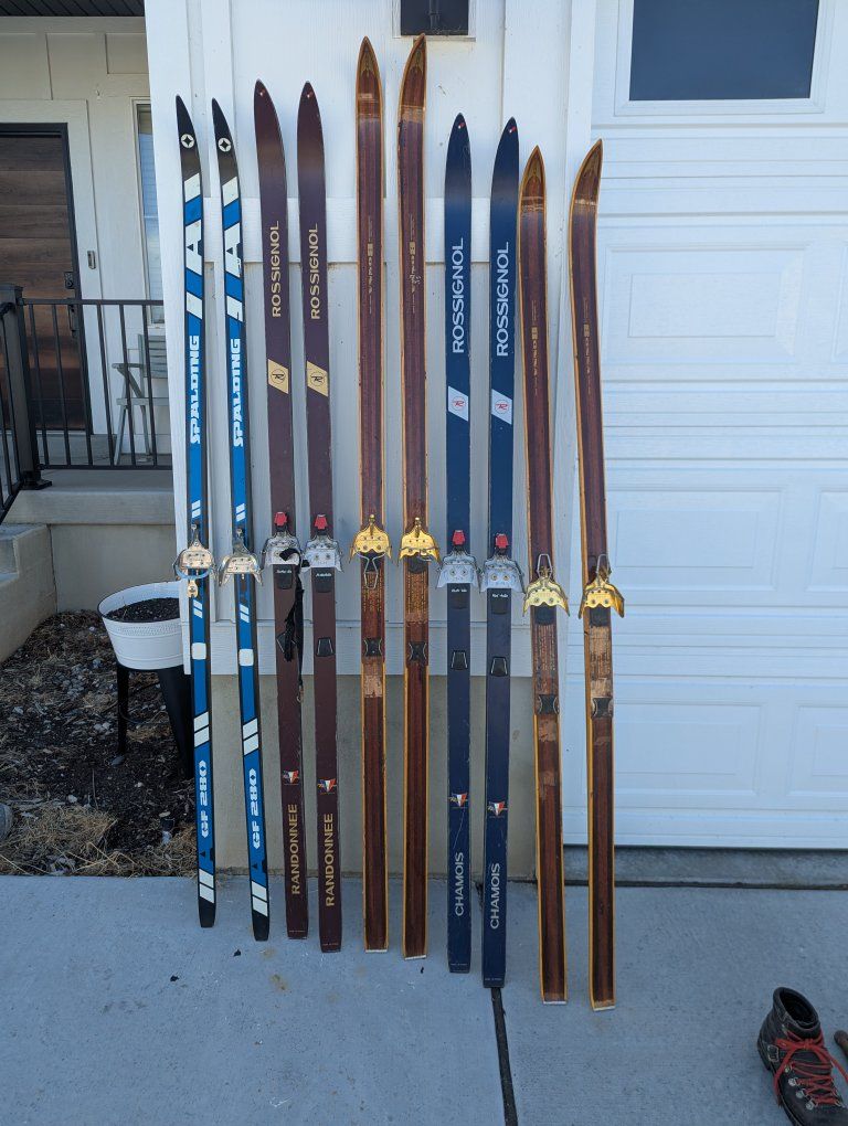 Vintage Cross Country Skis