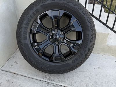 Ford F150 Rims and Tires 275/60R20 Goodyear