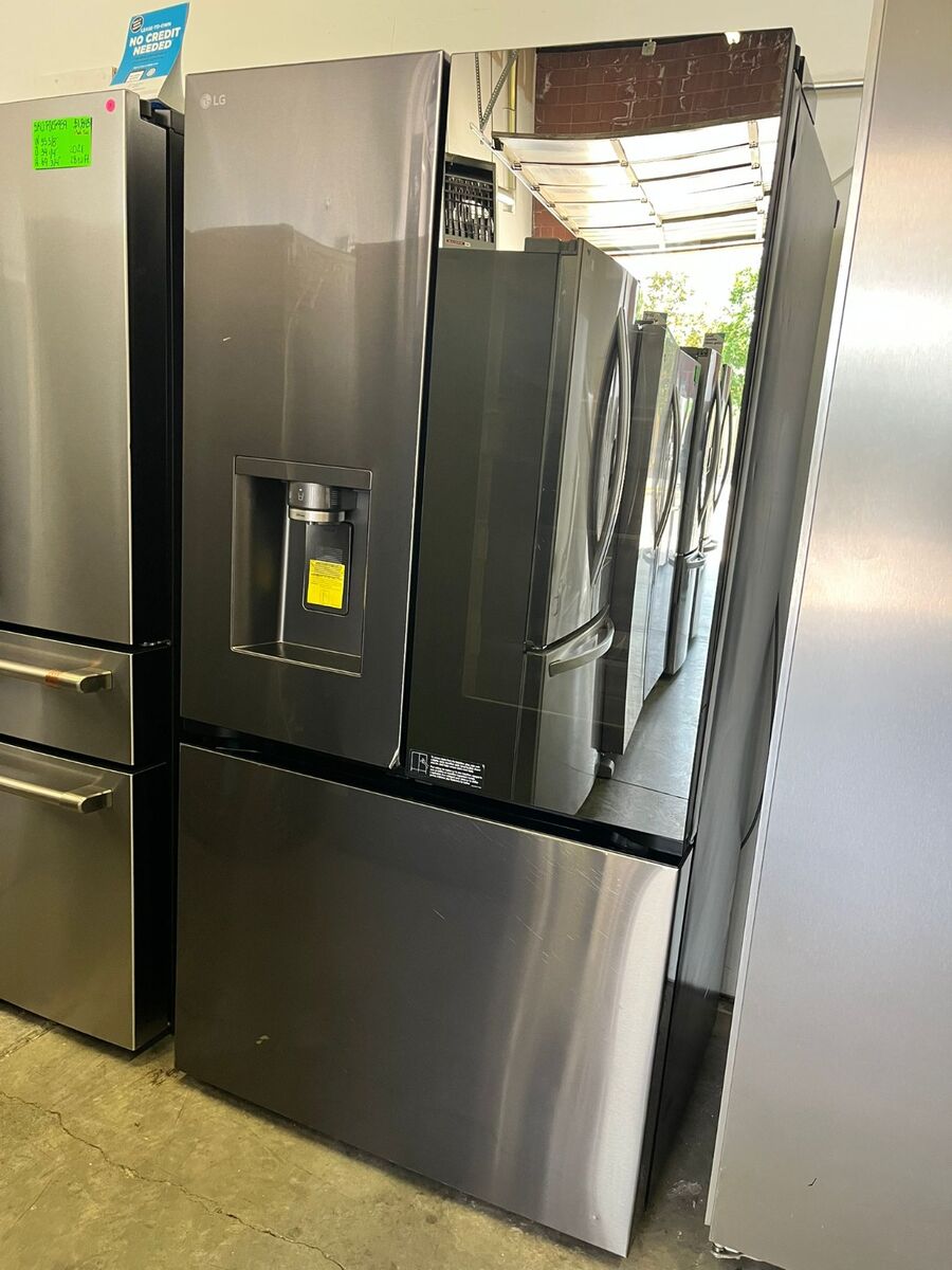 CLEARANCE!! NEW Scratch & Dent LG 26 cu. ft. Smart Mirror French Door Fridge!