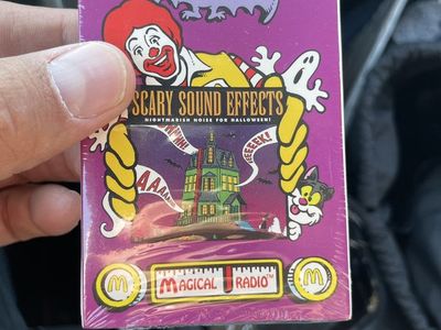 1995 MCdonalds Scary Sound Affects tape Sealed