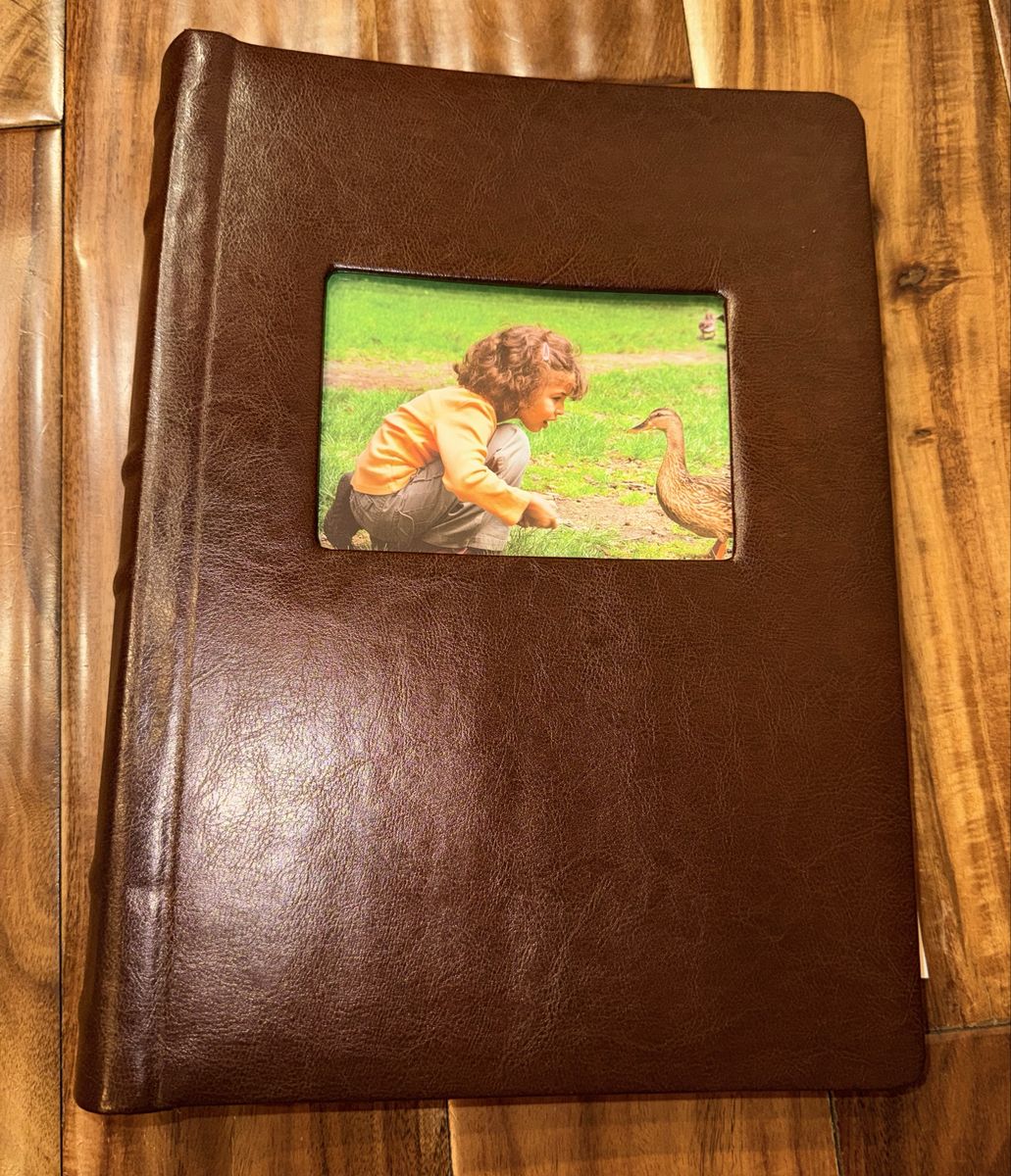 Leather Bond Photo Album 300 Pictures
