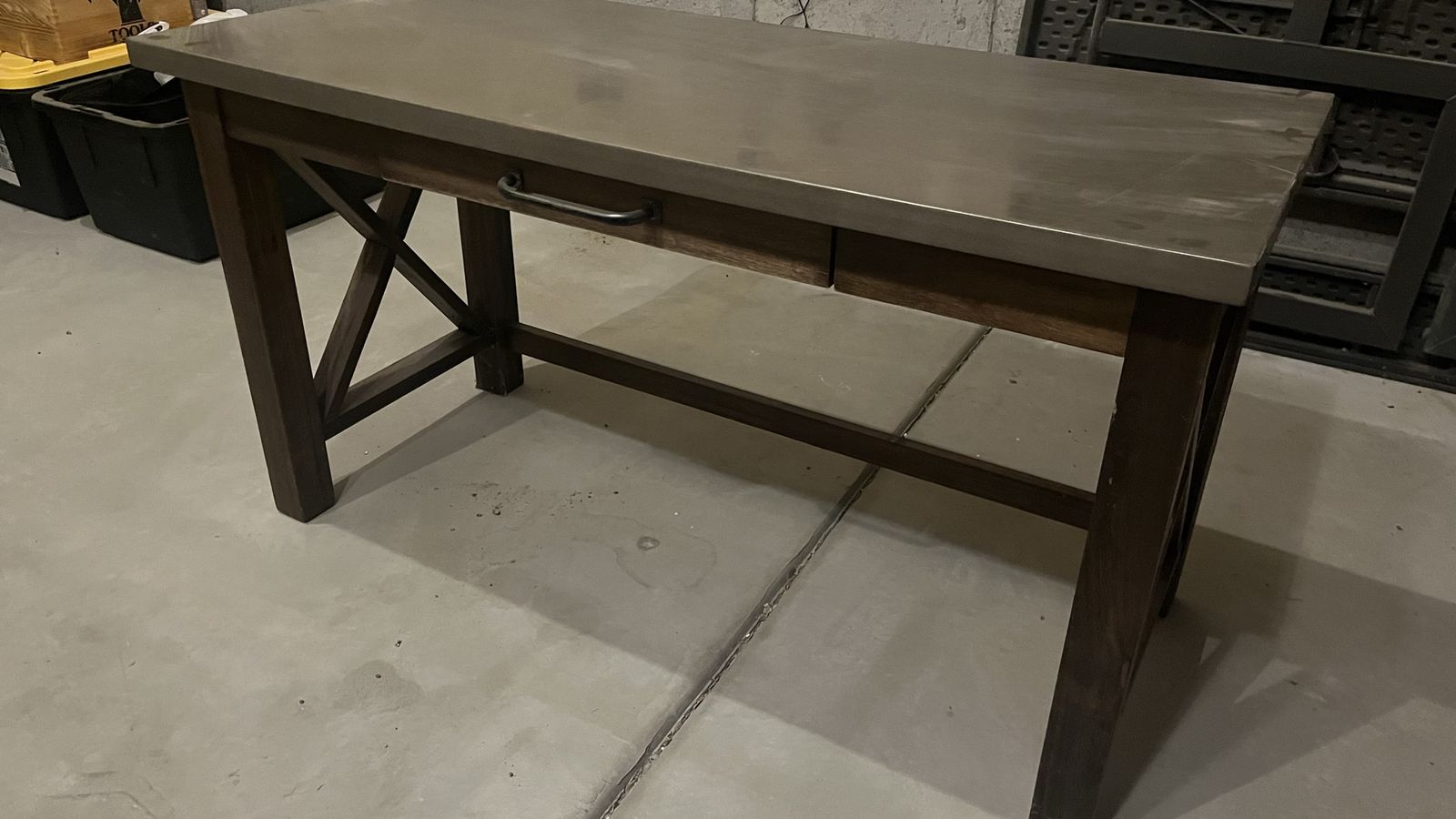 Rustic Desk with Drawer