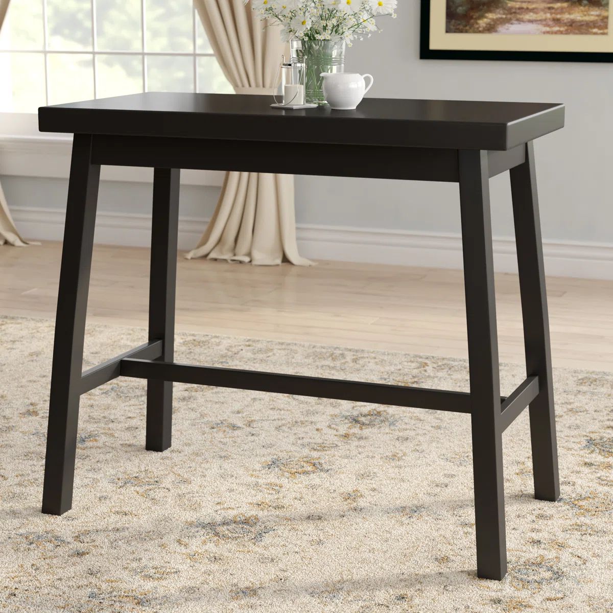 Black counter Height Table