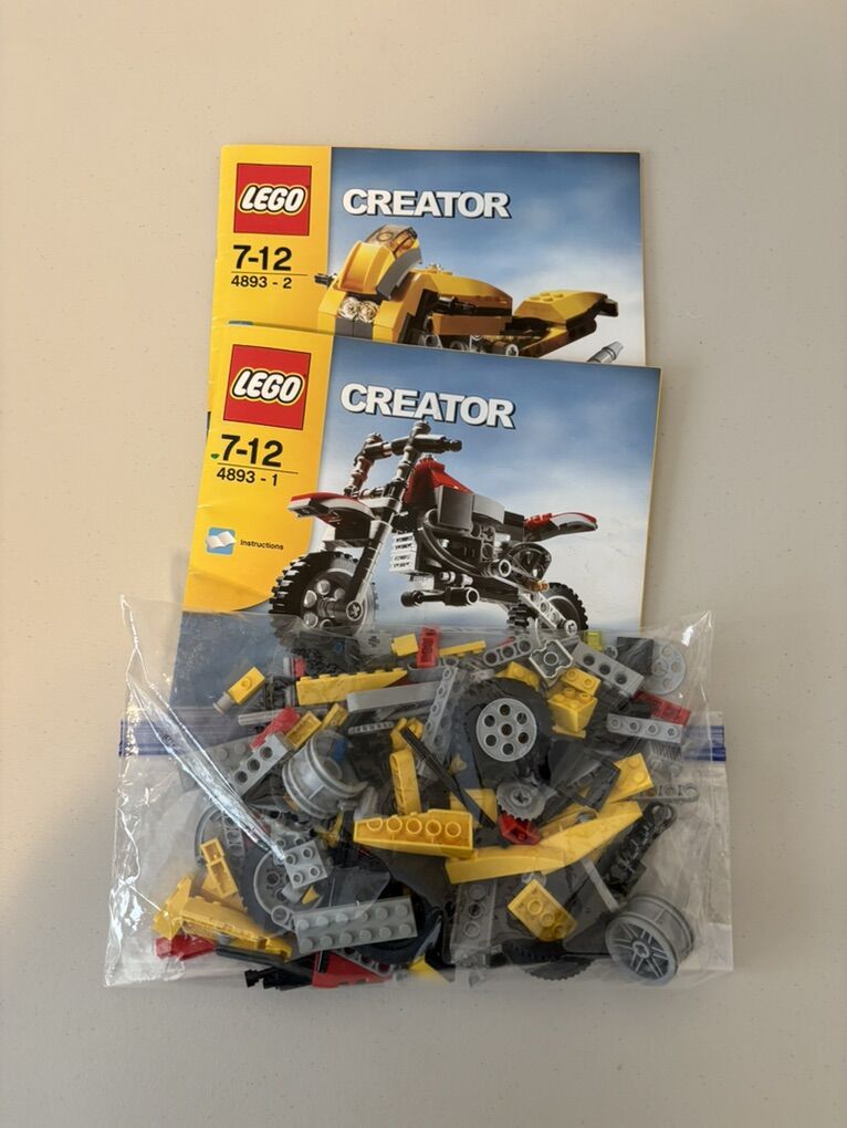 Lego Creator Set 4893- Motorbikes
