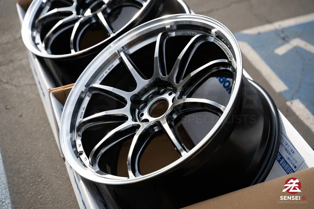 Work Emotion ZR10 Wheels 19x9.5 +38 offset 5x114.3 WZR10199538YGTKRC Subaru WRX STI EVO