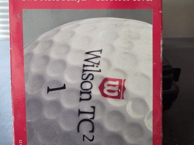 Vintage Wilson TC2 Distance Golf Balls - New in Box (12-Count) Two Piece Surlyn Cut Proof Cover