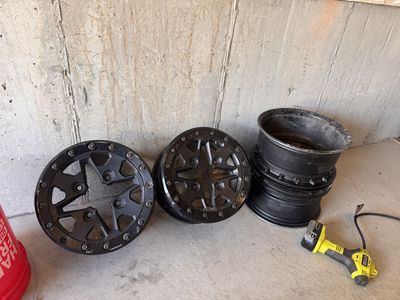 Can am X3 4x137 wheels/rims