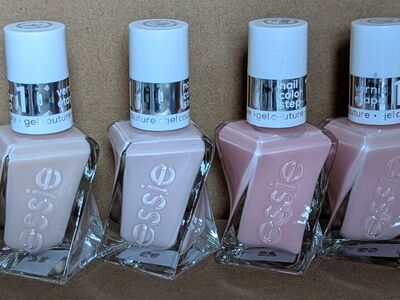 NEW Essie Gel Couture Nail Polish Bundle - Set of 6 - No UV Lamp Required