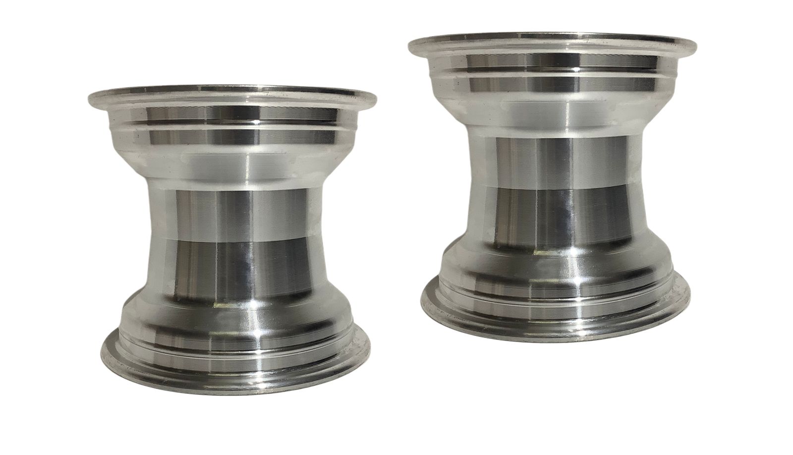 2 Caltric Rear Wheel Rim For Yamaha Banshee 350 YFZ350 1998-2006 9x8.5, 4.5+4