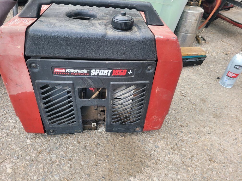 Generator Only Runs on Starting Fluid