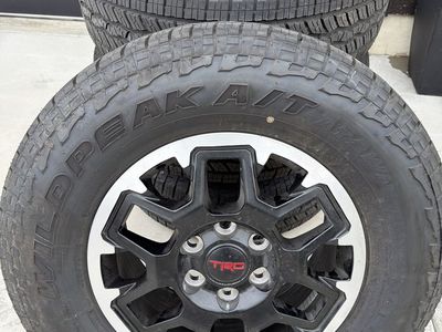 Toyota TRD Wheels with Falken Wildpeak A/T AT3WA 265/70R18 Tires