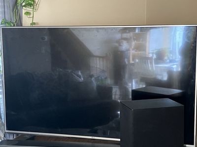 LG Television and LG Sound Bar