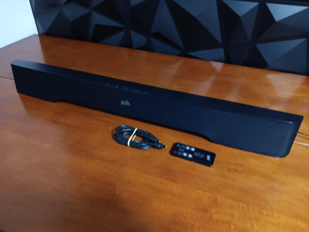 Polk DSB1 Sound Bar Bluetooth With Remote, Optical