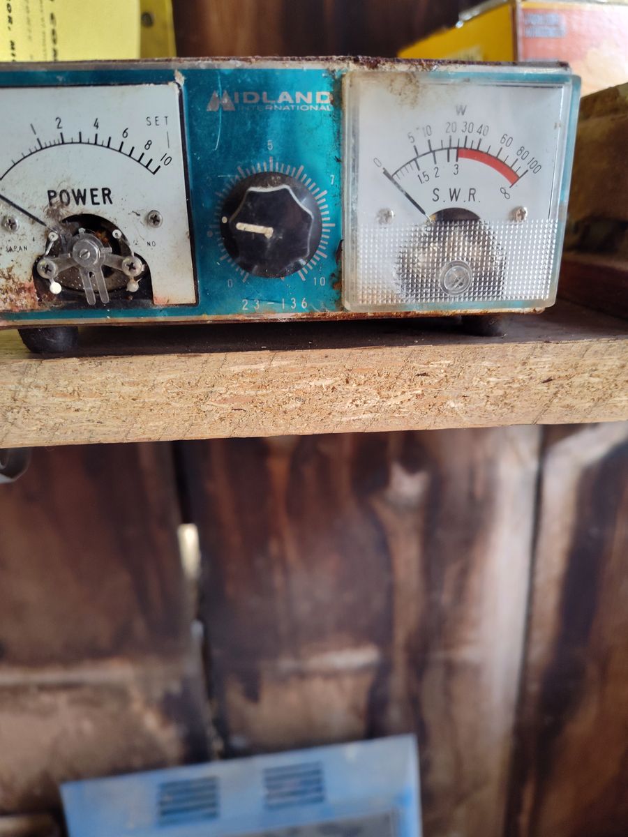 Antenna power & S.W.R.