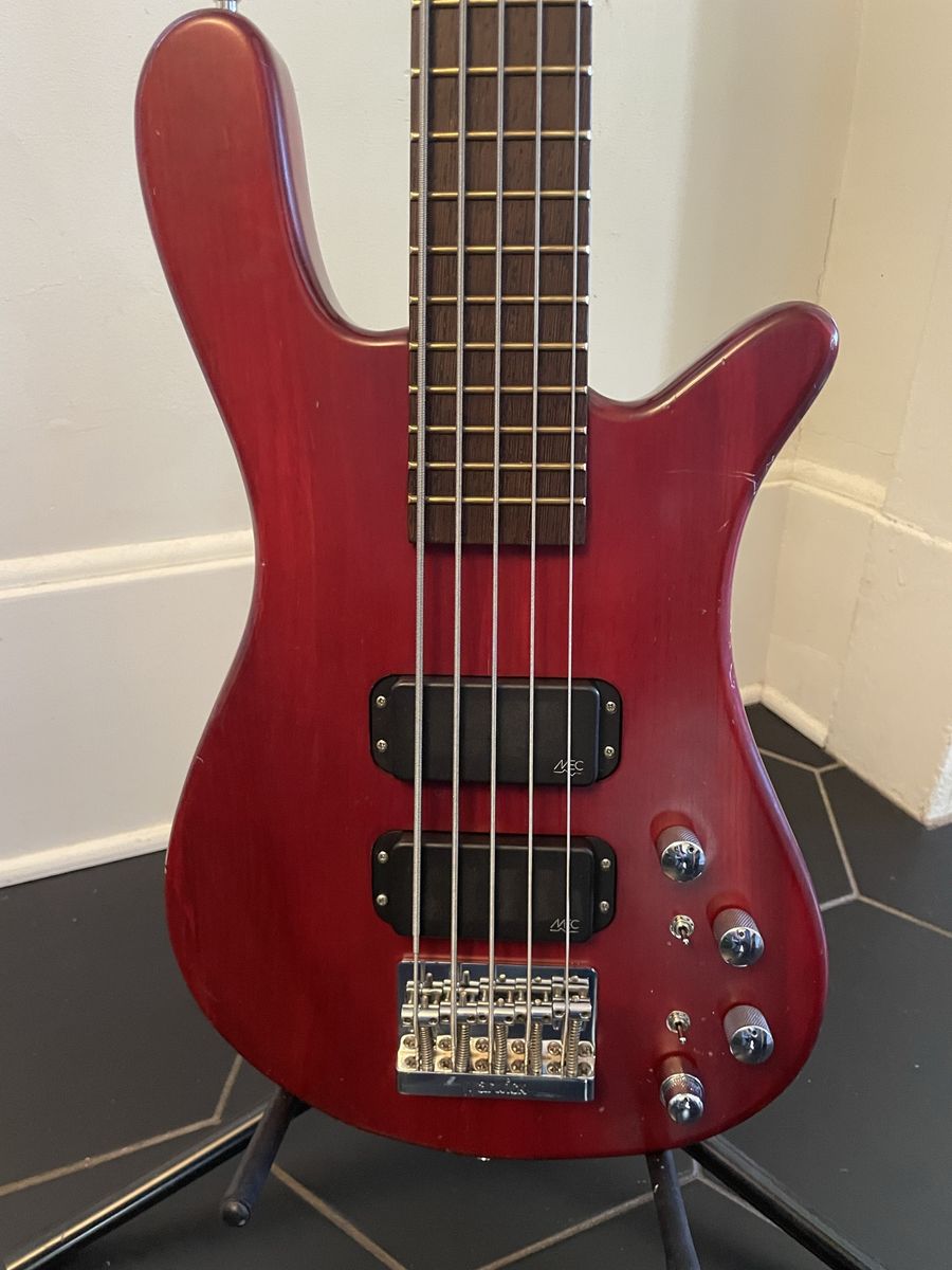German made Warwick Streamer $$ 5 string bass