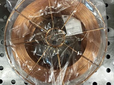 ESAB ER70S-6 .045" MIG Wire, 12" 33lb Spool