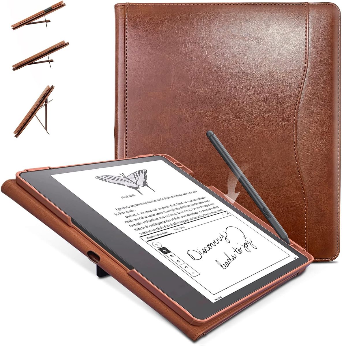 Kindle Scribe 64GB 2024 + Premium Pen & Leather Case