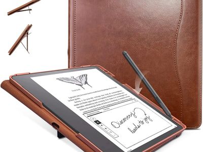 Kindle Scribe 64GB 2024 + Premium Pen & Leather Case