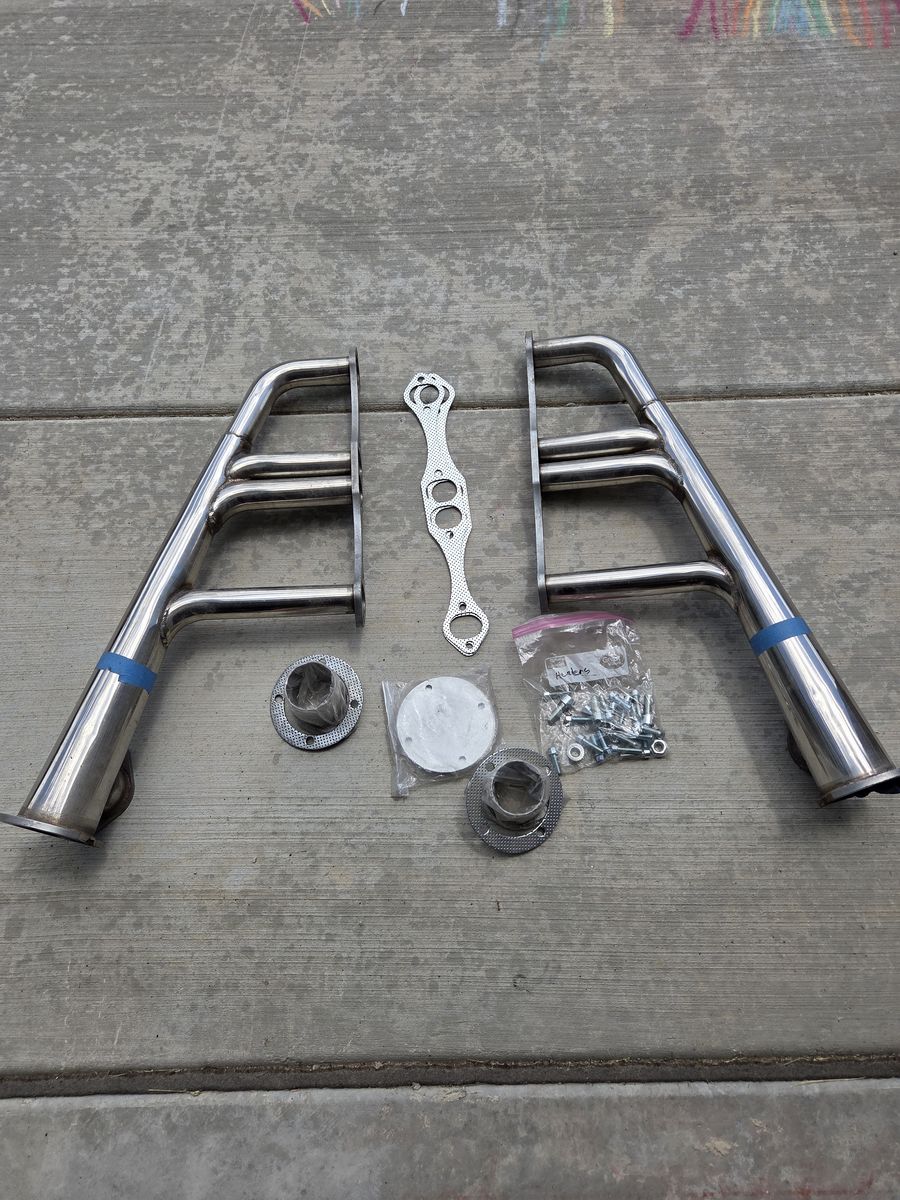 SBC lake style headers