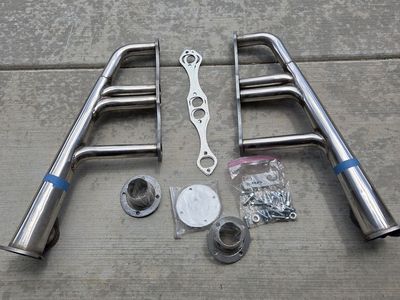 SBC lake style headers