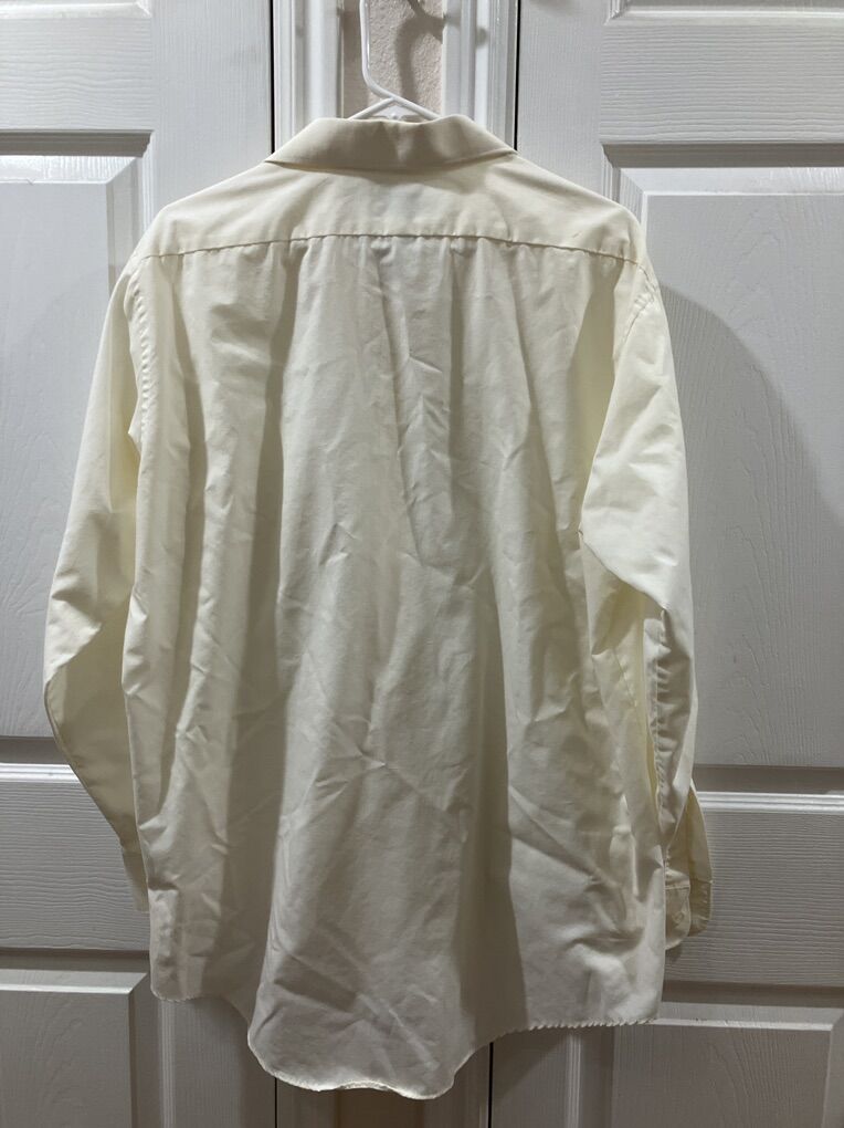 Light Yellow Ketch Button Up Dress Shirt